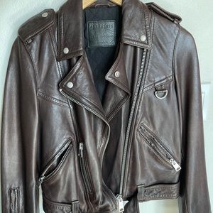 All Saints Leather Jacket
